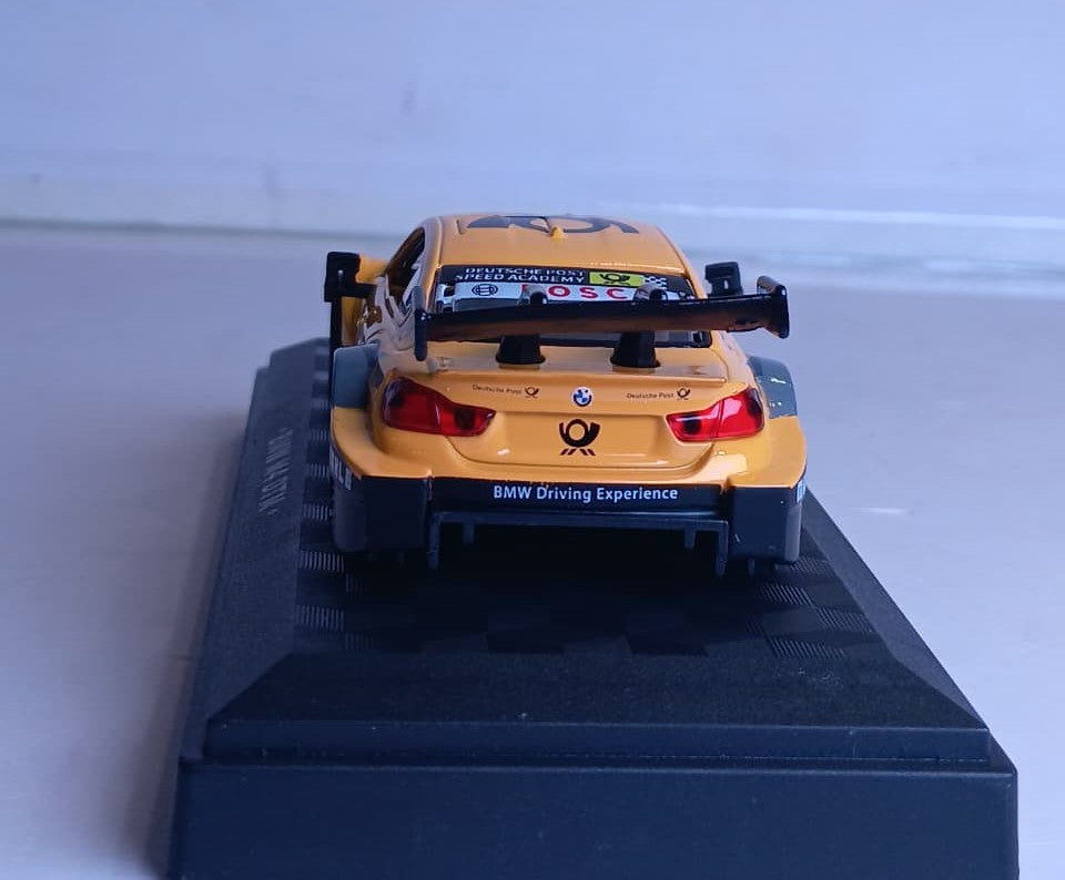 CCA 1:44 BMW M4 DTM DIECAST MODEL 67080A CAR YELLOW