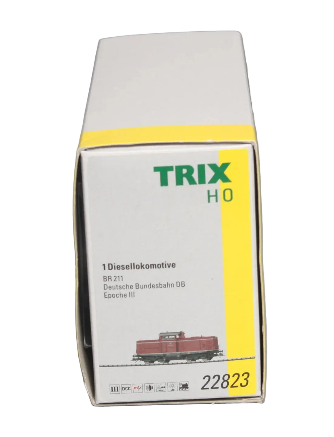 TRIX HO Scale 1:87 DB Class V 100.10 Diesel Locomotive – German Deutsche Bundesbahn Model (22823)