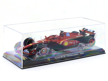 BBURAGO 18-26821L FERRARI SF24-CHARLES LECLERC -2024 DIECAST MODEL