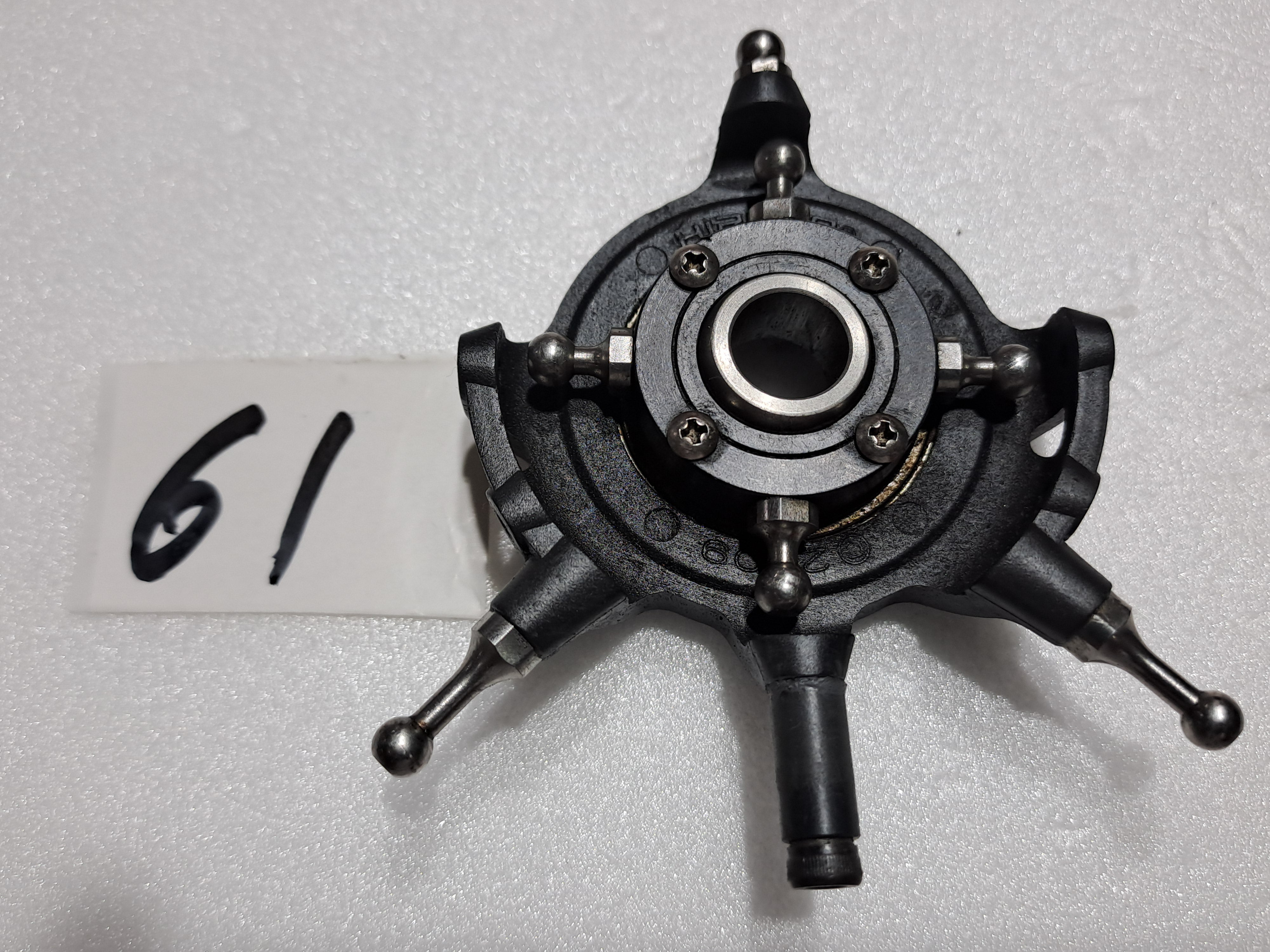 HIROBO SDX SWM SWASH PLATE PART NO.-0412-304PRE OWNED QUALITY