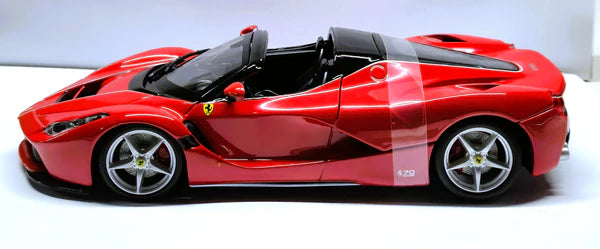 BBURAGO FERRARI LAFERRARI APERTA 1/24 DIECAST MODEL CAR (18-96022)