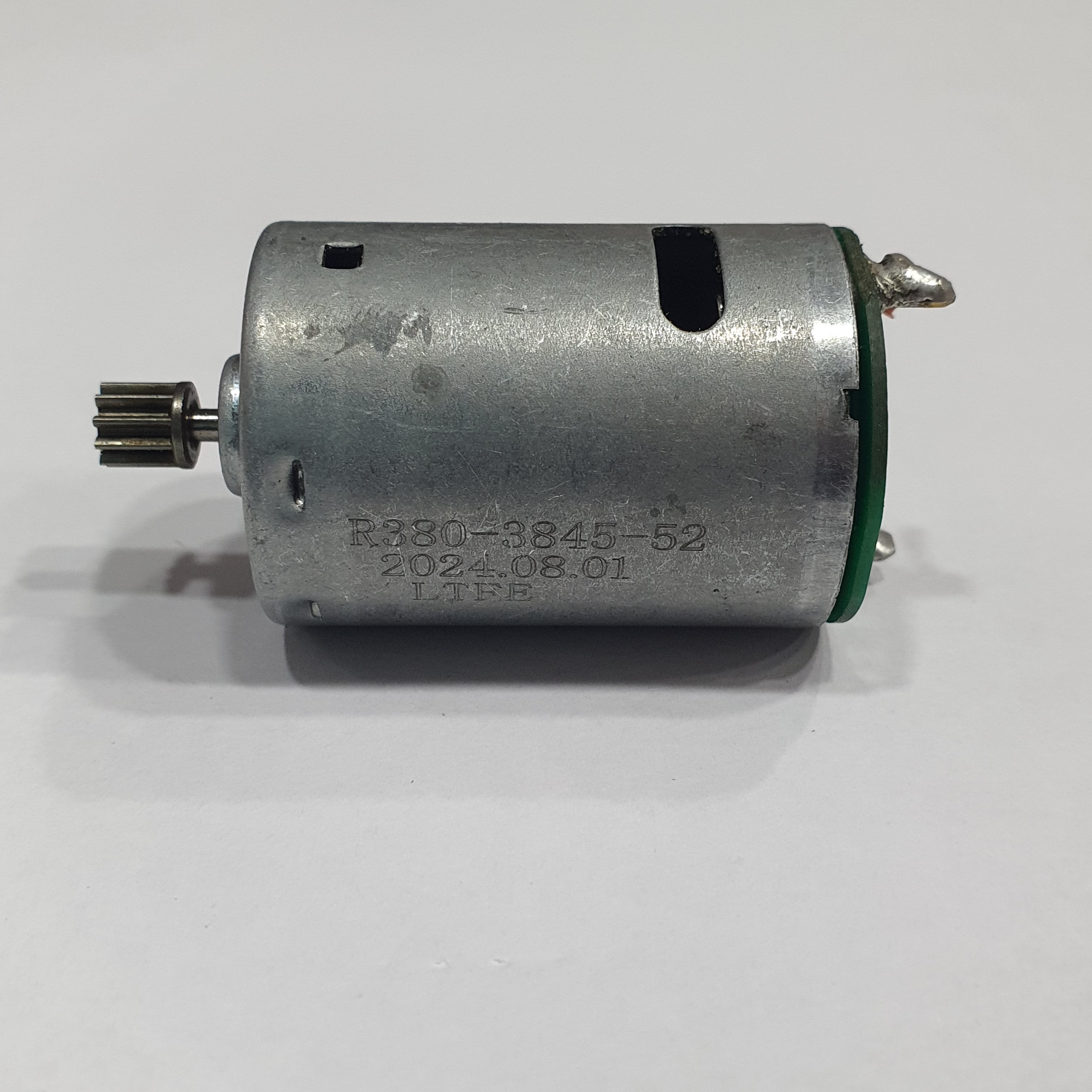 HUINA 1580 SPARE PART BRUSHED MOTOR R 380SIZE WEB(RS-380 High Speed Brushed DC Motor 16000RPM)