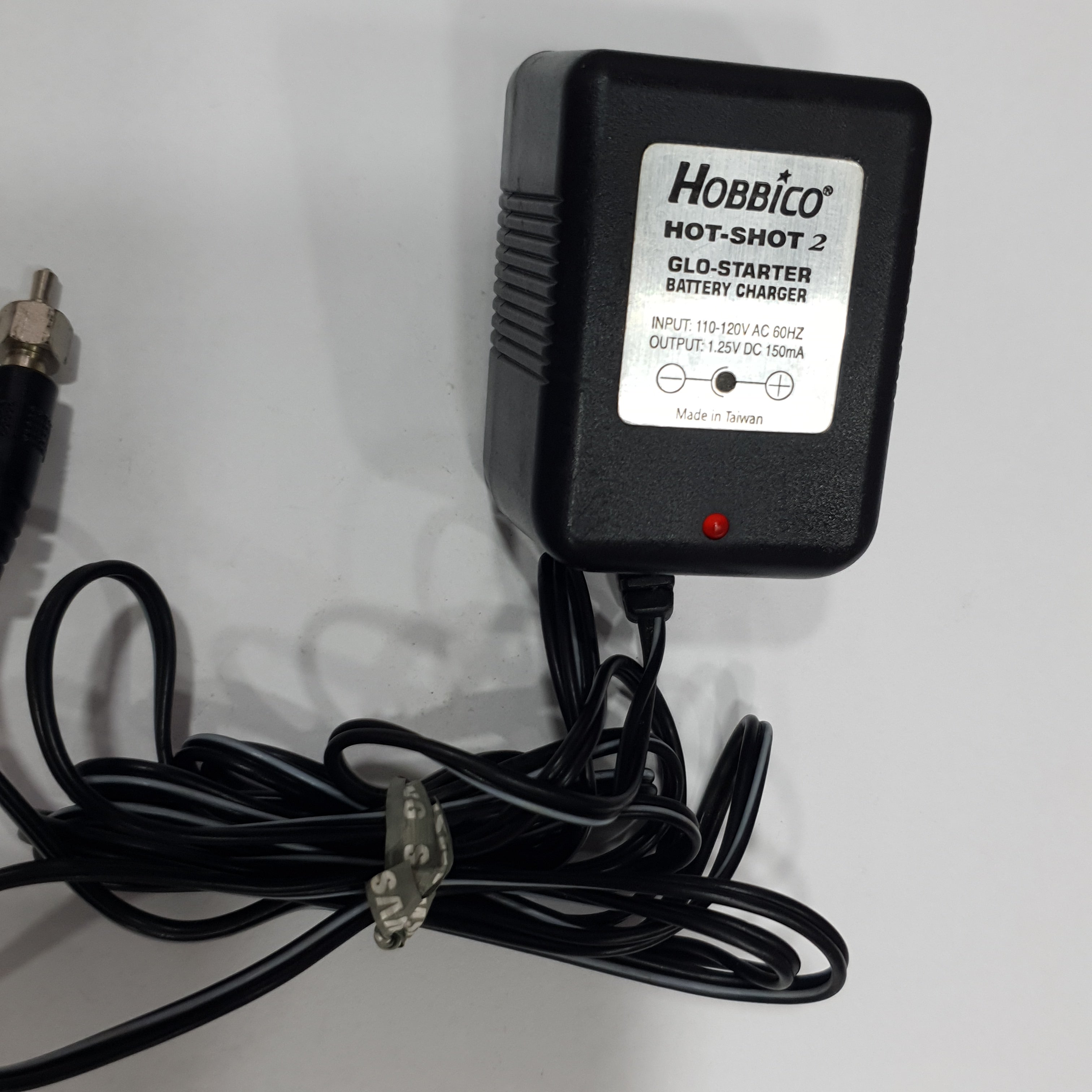 HOBBICO HOT-SHOT 2 GLOW STARTER CHARGER AC INPUT:110-120V DC OUTPUT:1.25V 150MA