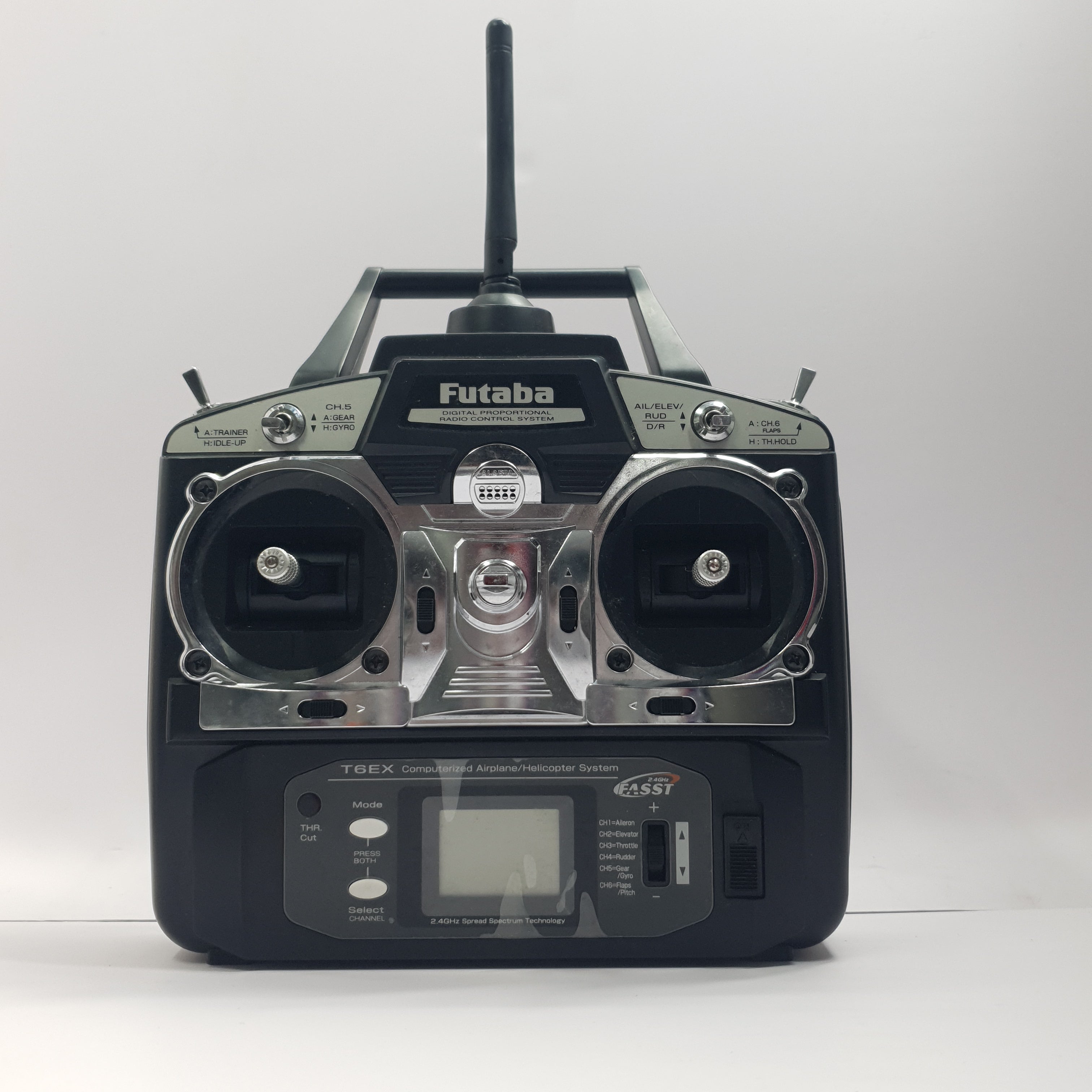 FUTABA TRANSMITTER T6EX WITH R617FS 7CH RECEIVER QUALITY PRE-OWNED
