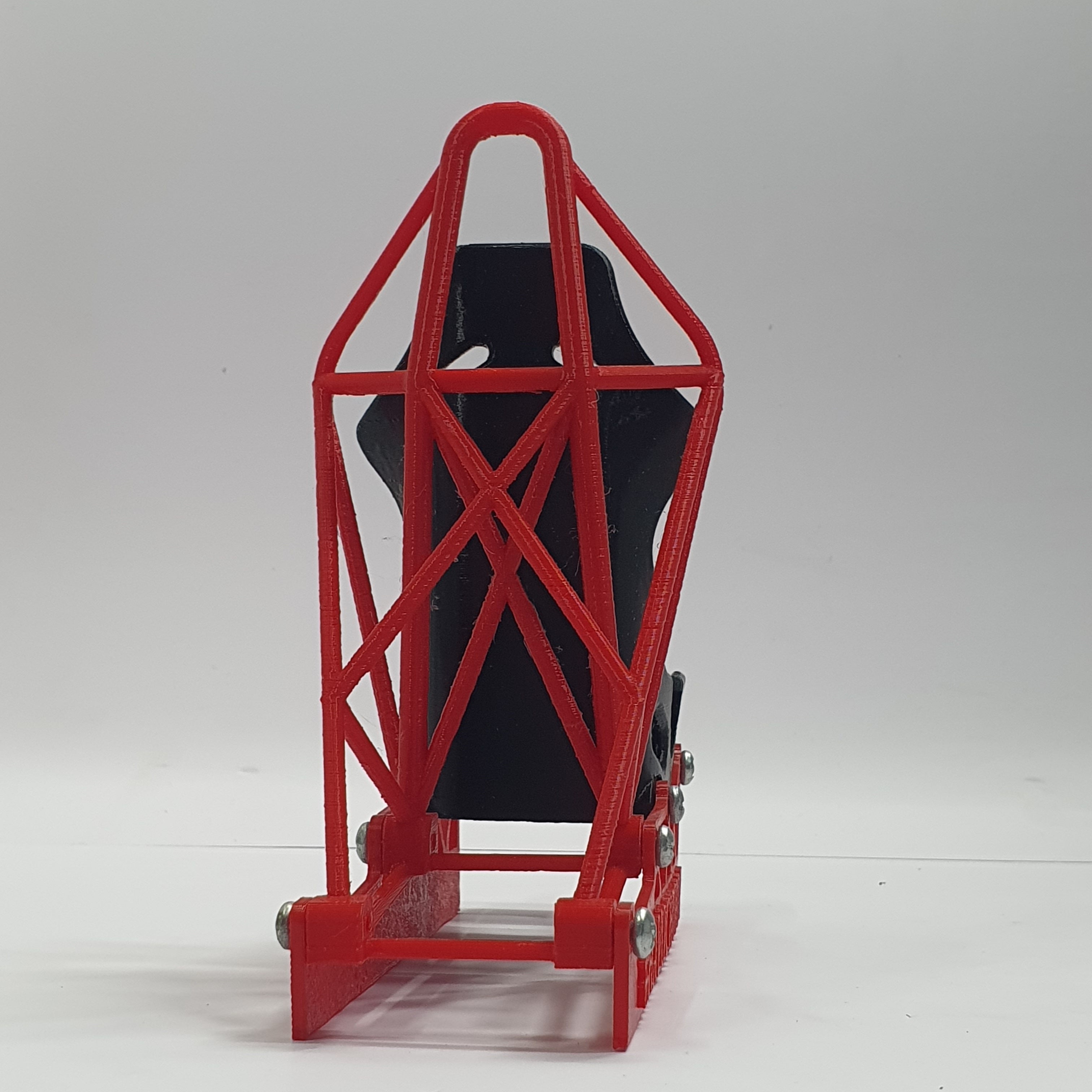 SCALE MINIATURE ACCESSORIES RC RACING SEAT PHONE HOLDER 1:10 SCALE PIT ACCESSORY 3D PRINTED MODEL