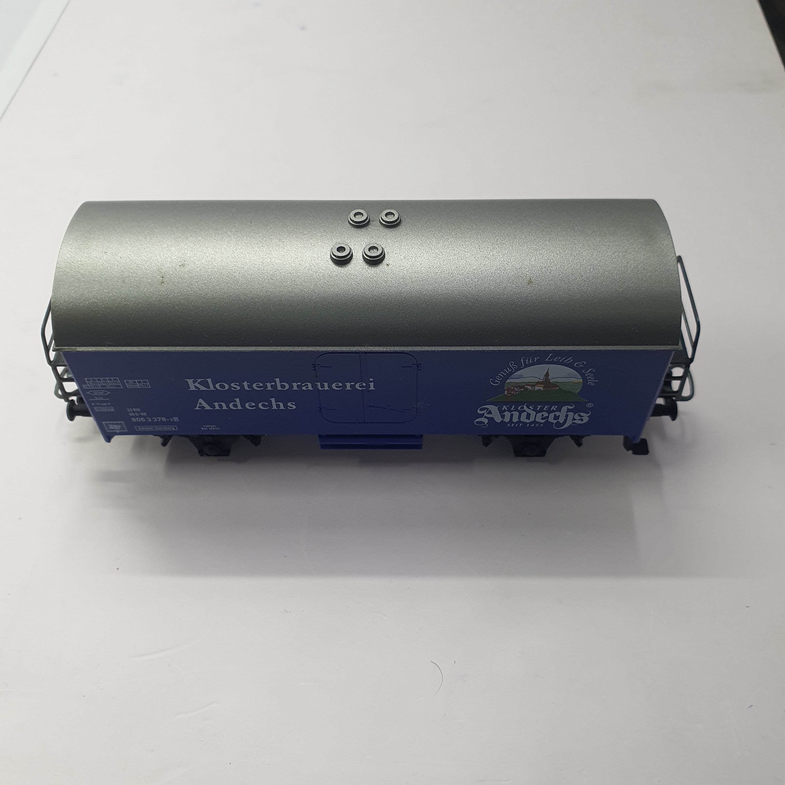 MARKLIN H0 44197 1/87 SCALE REFRIGERATED CAR BREWERY KLOSTERBRAUEREI ANDECHS