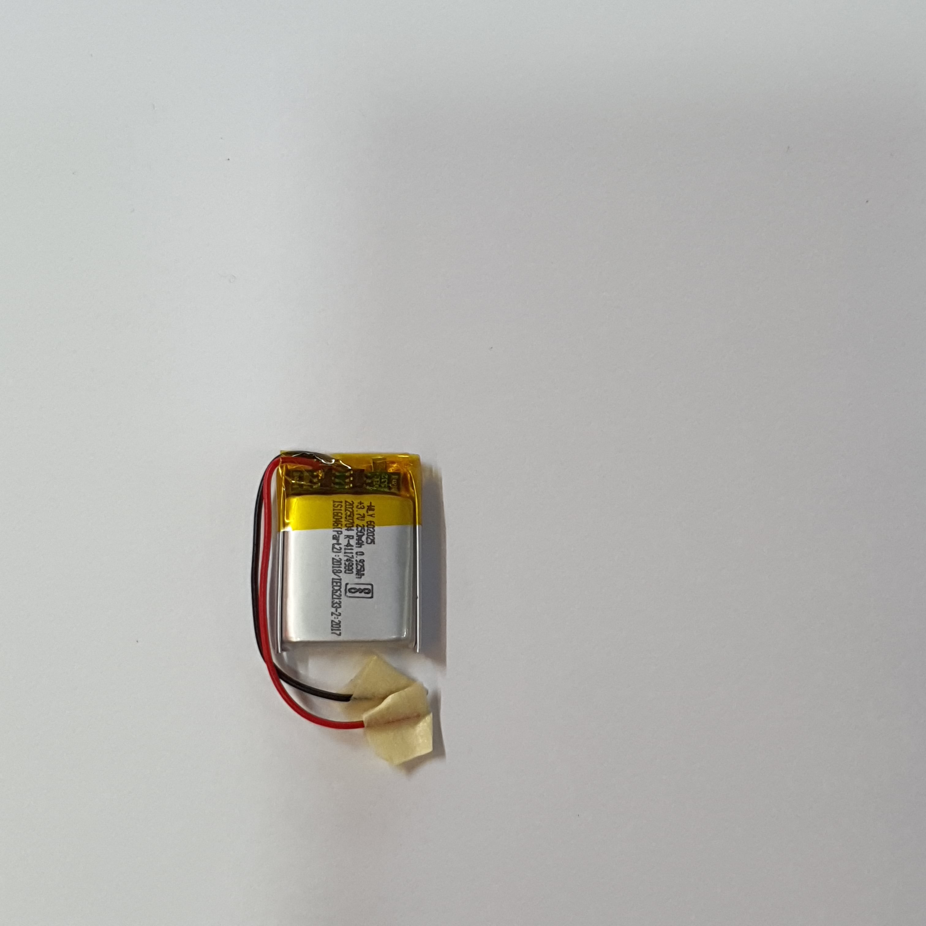 Lipo 3.7V 250Mah Battery