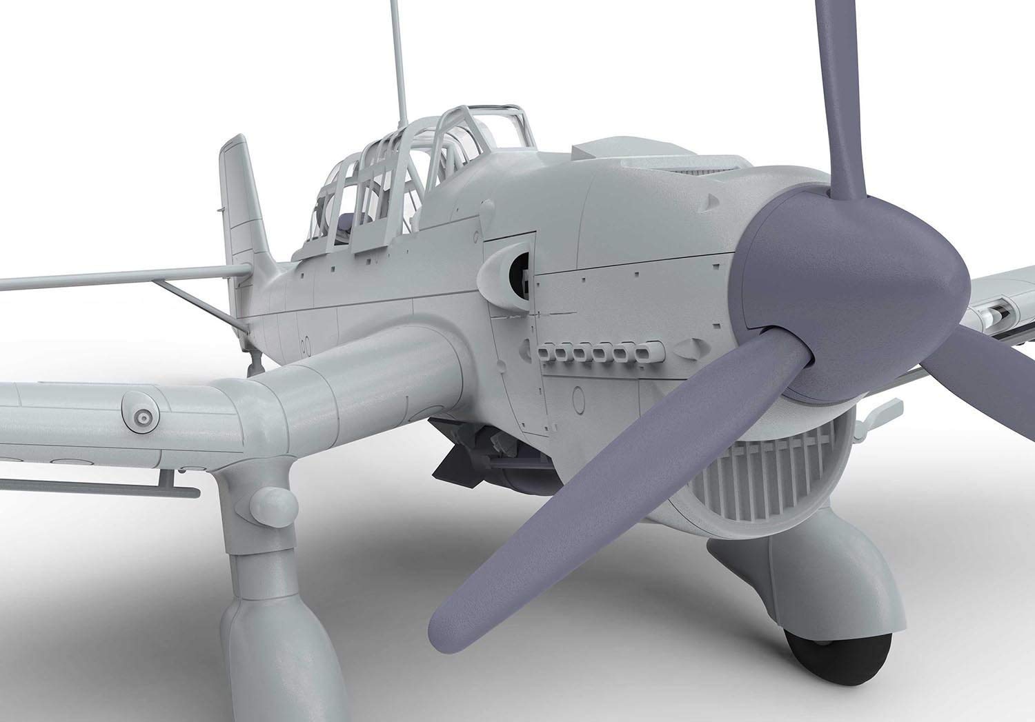Airfix 1:72 Scale Junkers Ju87B01 Stuka Aircraft Model Kit