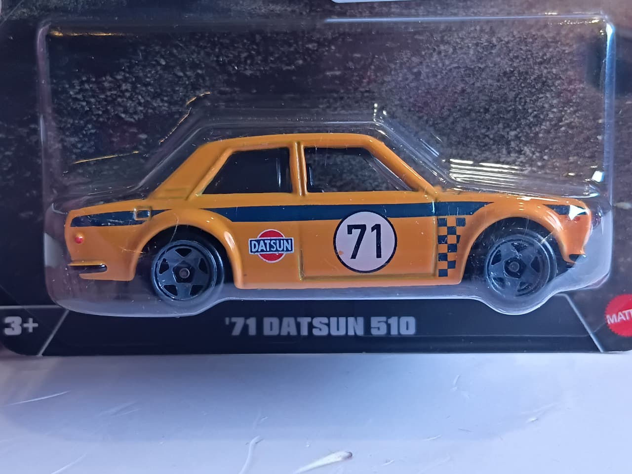 HOT WHEELS SILVER SERIES RR 71 DATSUN 510 YELLOW