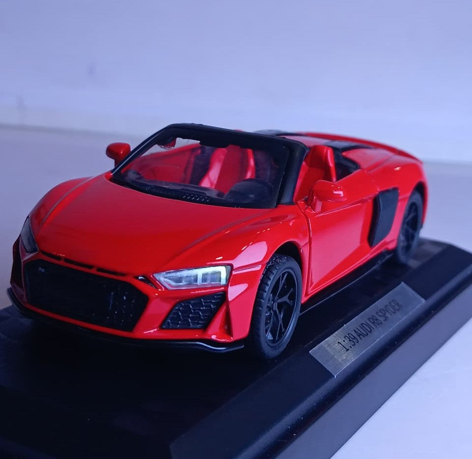 CCA 1:39 AUDI R8 SPYDER DIECAST MODEL 67112C RED