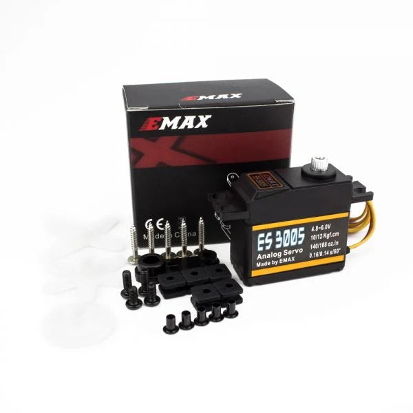 EMAX ES3005 4.8V-6V Metal Analog Servo Waterproof 42gm for RC Model