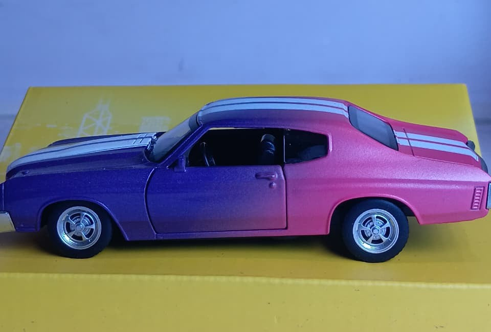 CCA 1:36 12019 CHEVROLET CHEVELLE 454(1970) DIECAST MODEL
