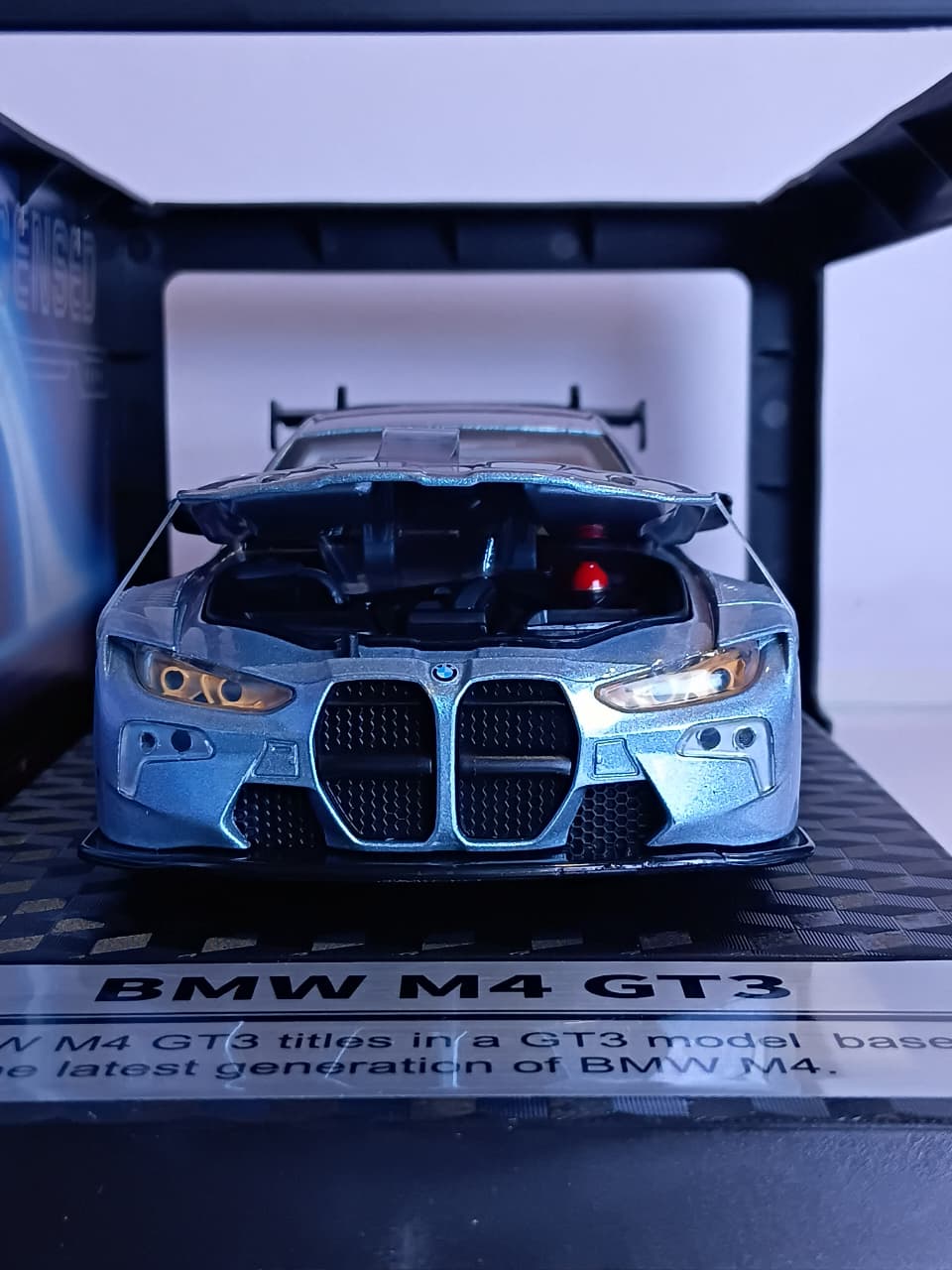 BMW M4 GT3 CCA 1:24 DIECAST MODLE 862277H GRAY