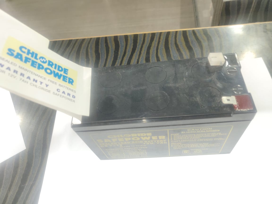 Exide CS 7-12 12V Battery 7AH