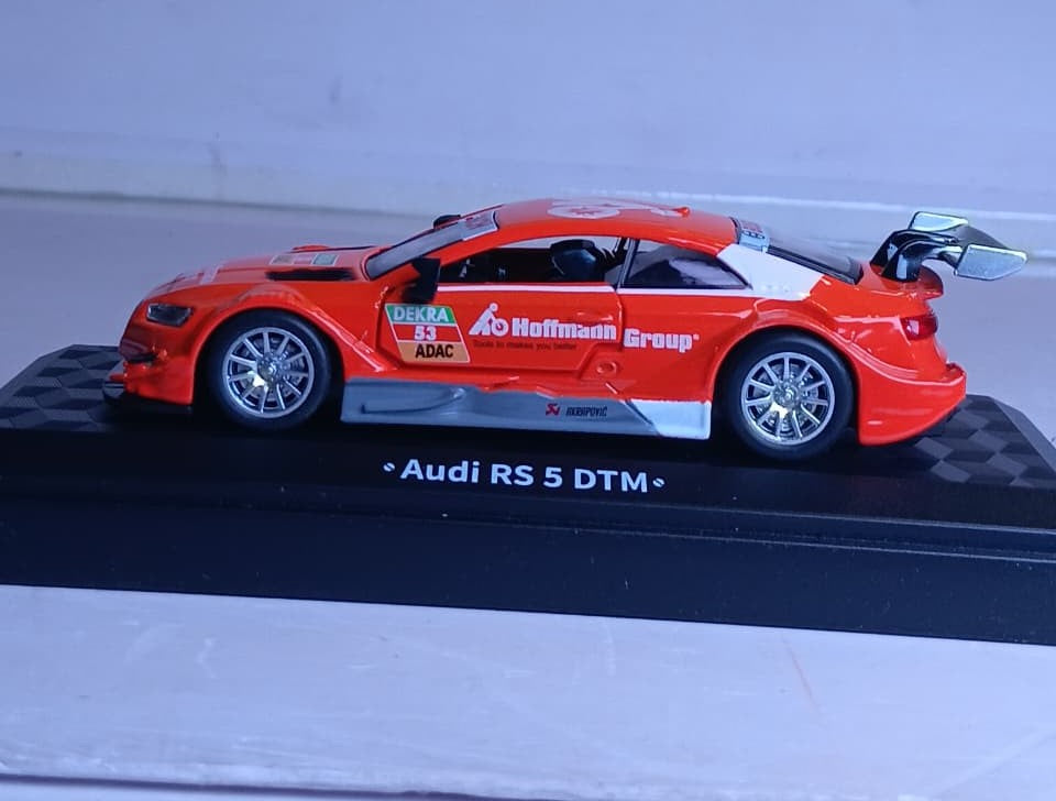 CCA 1:43 AUDI RS 5 DTM DIECAST MODEL 67052A CAR ORANGE