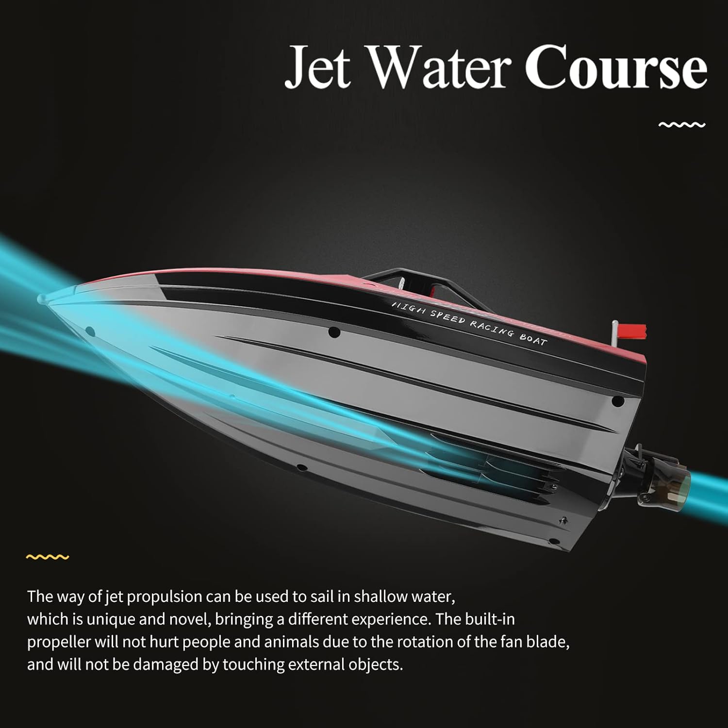 WLTOYS WL917 2.4G 16KM/H REMOTE CONTROL RACING SHIP WATER RC BOAT VEHICLE MODELS RED