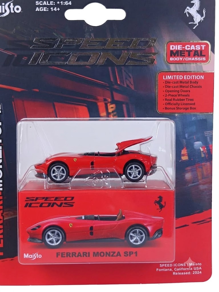 MAISTO 15702 FERRARI MONZA SP1 RED