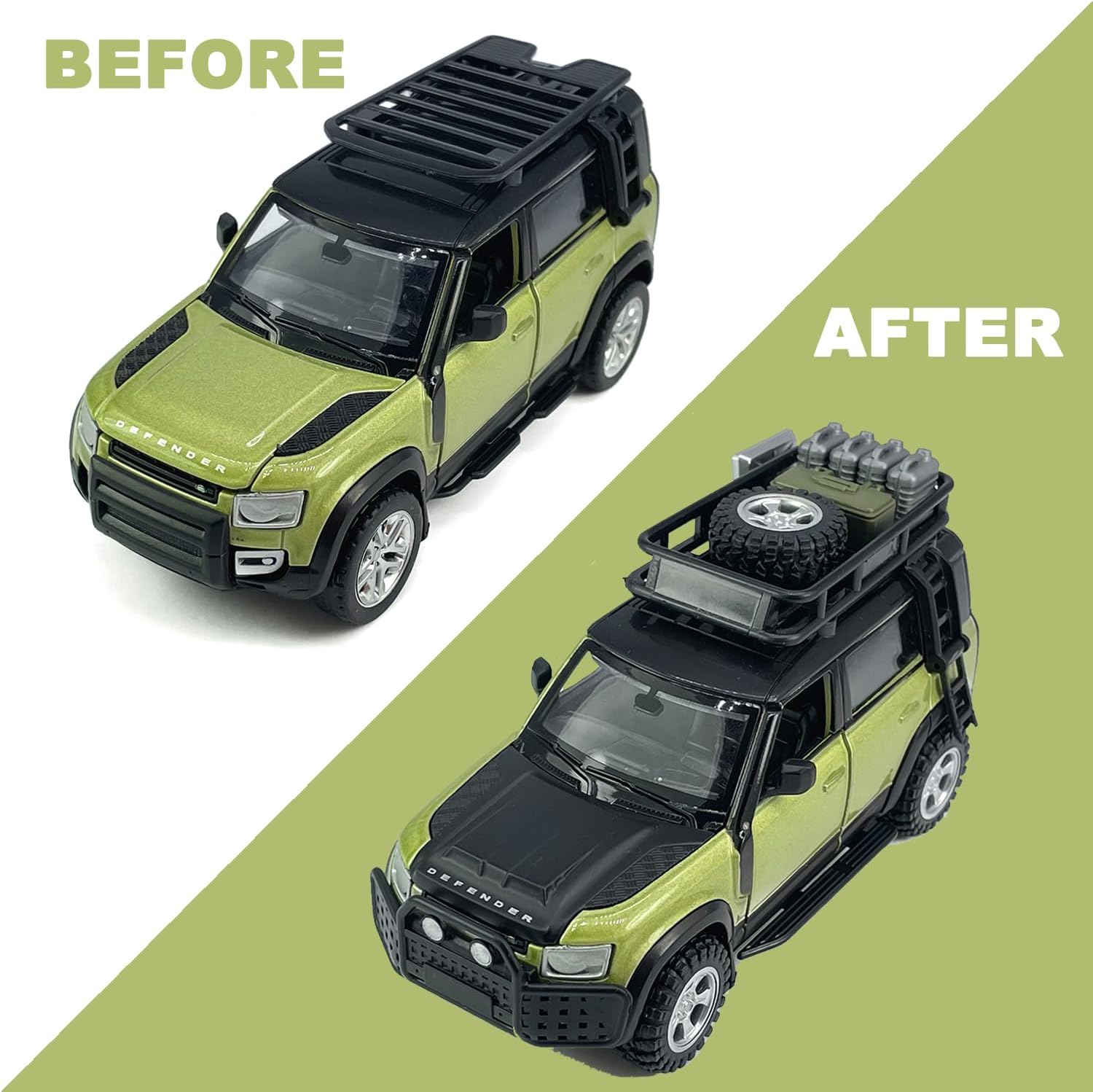 CCA LAND ROVER DEFENDER 110 1:43 SCALE