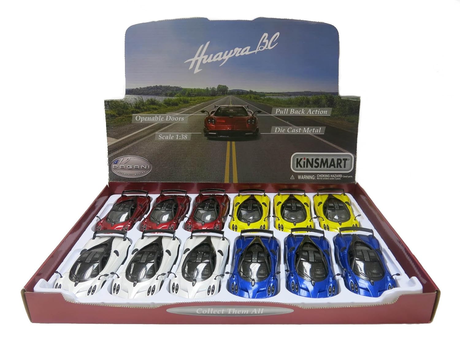 KINSMART PAGANI HUAYRA 1:38 NO KT5400D (BLUE)