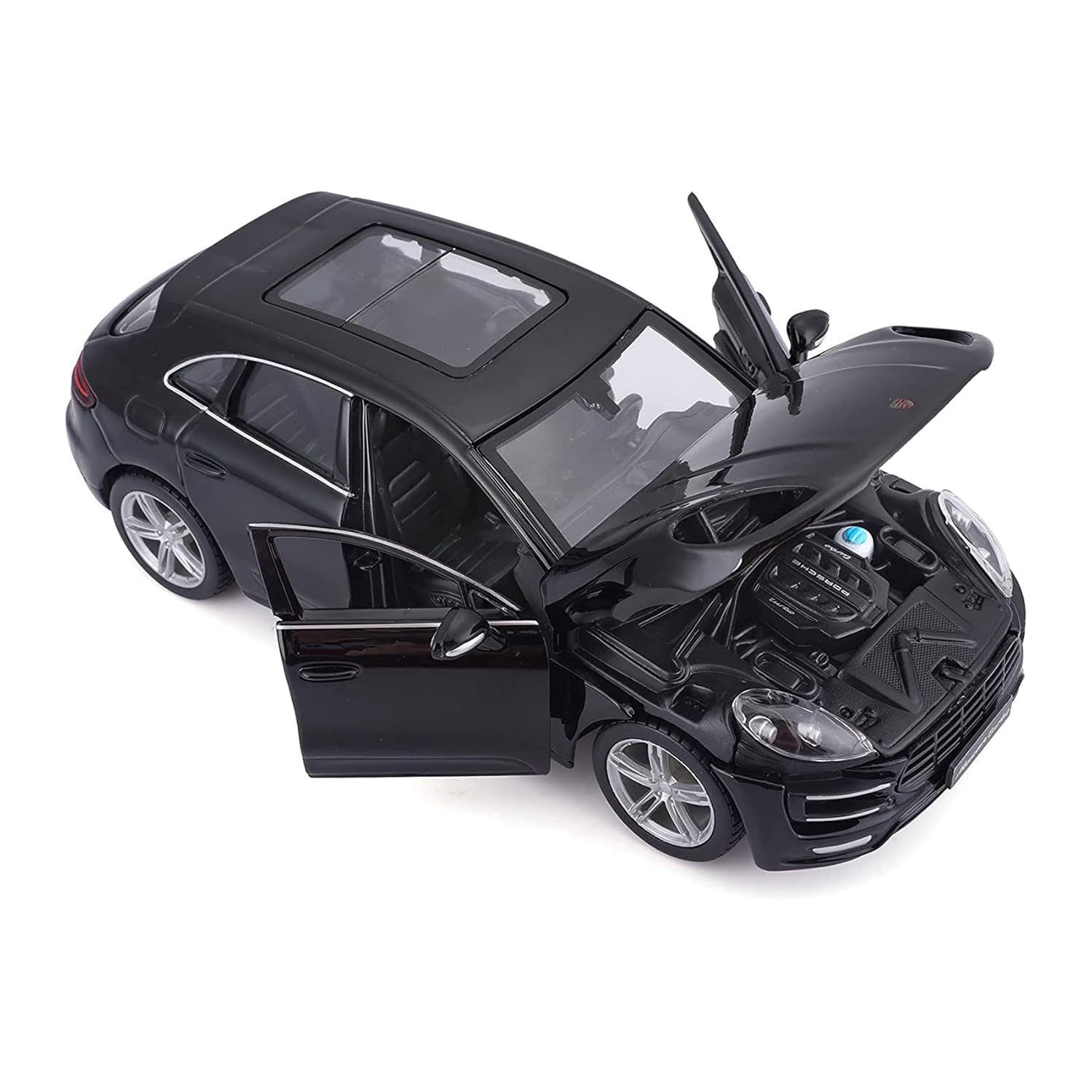 BBURAGO #18-91114CO 1:24 PORSCHE MACAN TURBO ELECTRIC DIECAST MODEL