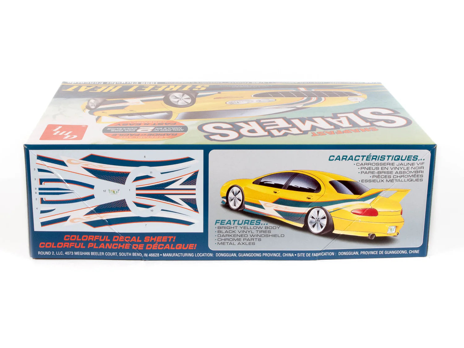 AMT STREET HEAT 1998 CHRYSLER CONCORDE SLAMMERS 1:25 SCALE MODEL&nbsp;KIT&nbsp;AMT1227M/12