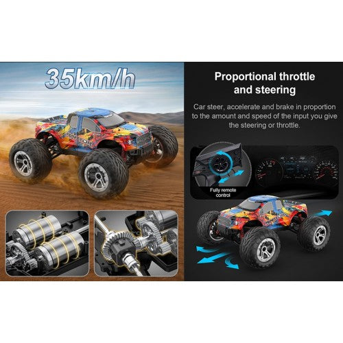 DOUBLE E E331-003 1/10 FORD RAPTOR F-150 4WD 2.4GHZ 35KM/H RC RACING TRUCK