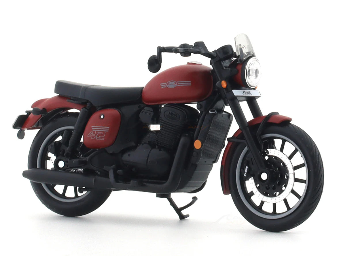 MAISTO JAWA 42 RED 1:18 SCALE DIECAST CLAJMT00319