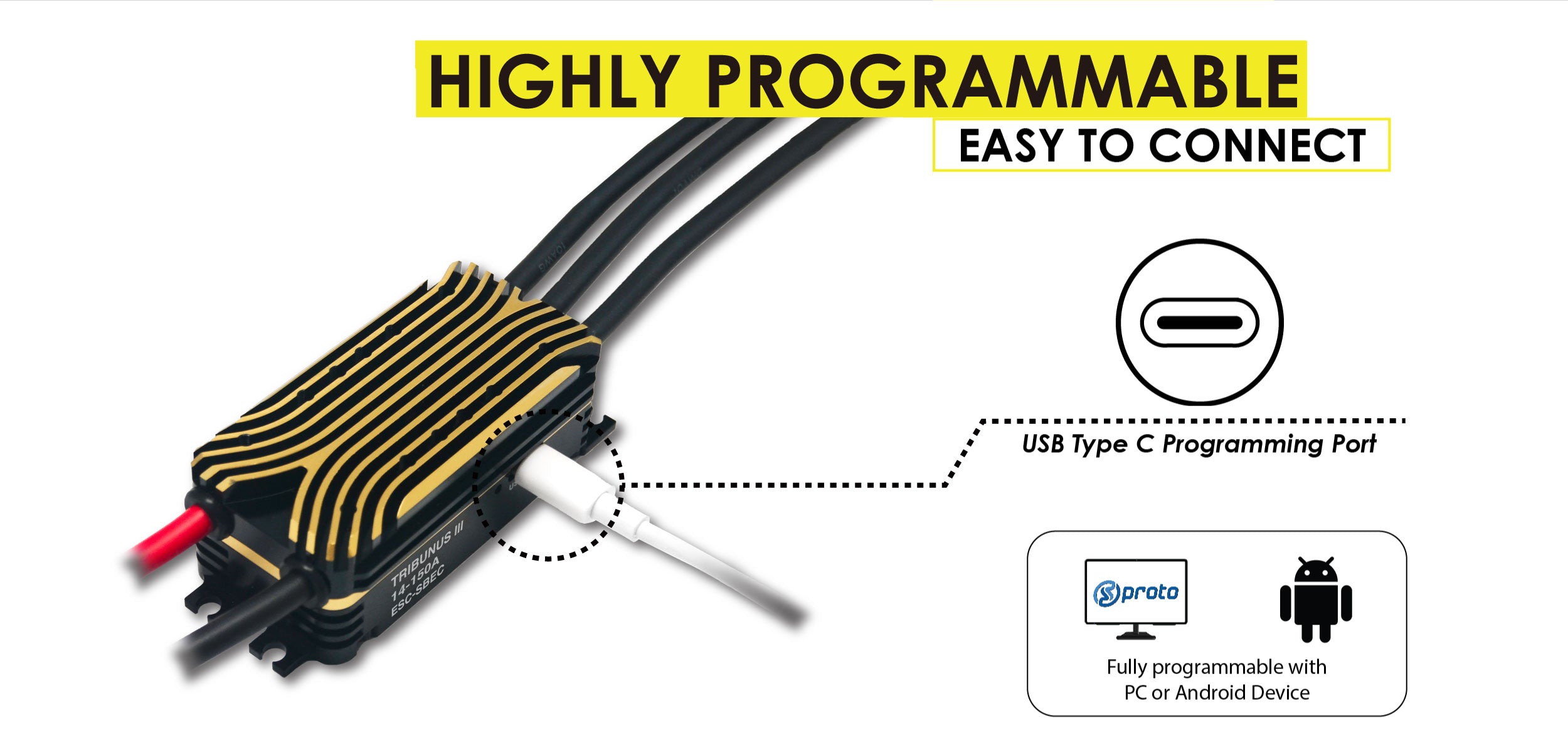SCORPION TRIBUNUS III 14-150A ESC SBEC