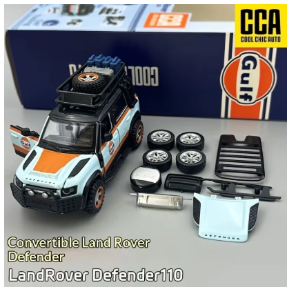 CCA LAND ROVER DEFENDER 110 1:43 SCALE 67134F (BLUE)