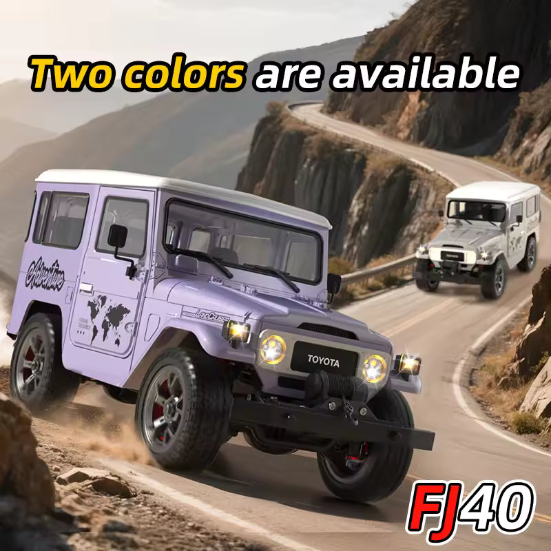 TOYOTA LAND CRUISER FJ40 1983 HG4-211 1/16 2.4G RC CAR GREY
