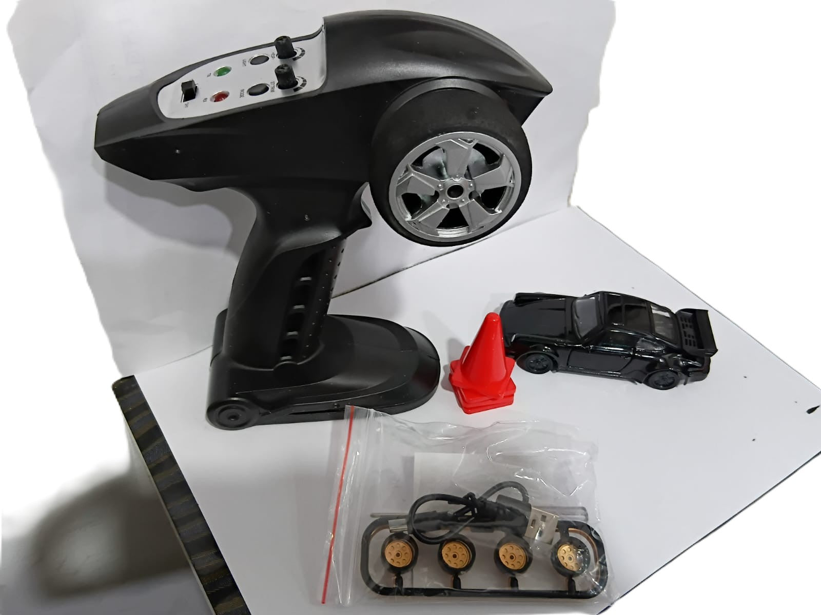 RC DRIFT RACING CAR 1:43 NO.RC43-P BLACK ALLOY VERSION