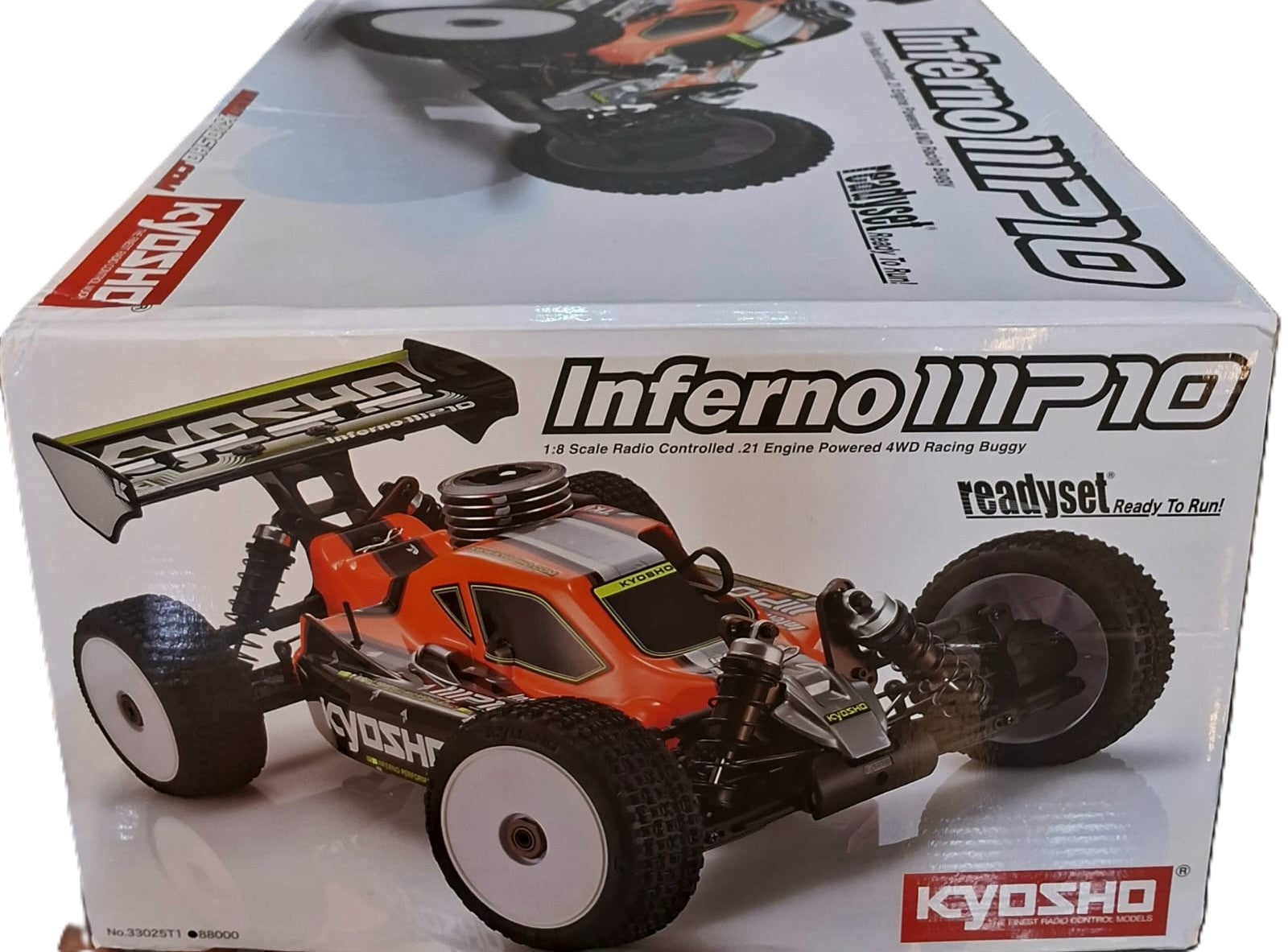 KYOSHO 1/8 Inferno MP10 GP Nitro 4WD Buggy RTR (33025T1B)