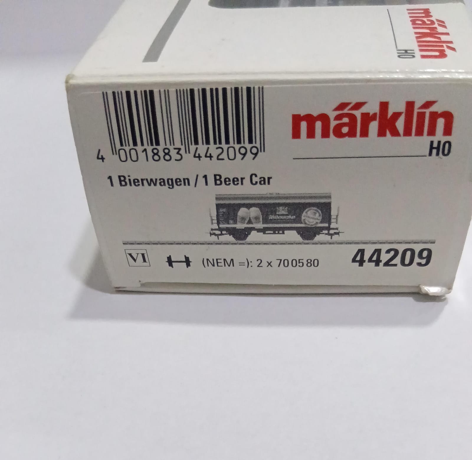 MARKLIN H0 44209 1:87 Scale Beer Car “Weihenstephan” – Detailed Model Freight Car