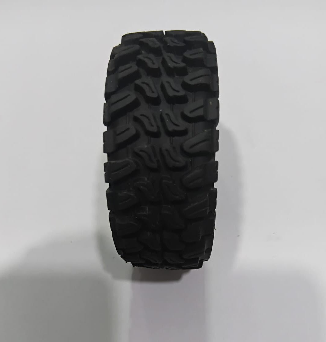 MJX HYPER GO H12Y+ (PLUS)  RIMS & TYRES (P12Y10) SIZE 33MM X 83MM HEX-12MM X HOLE 5MM