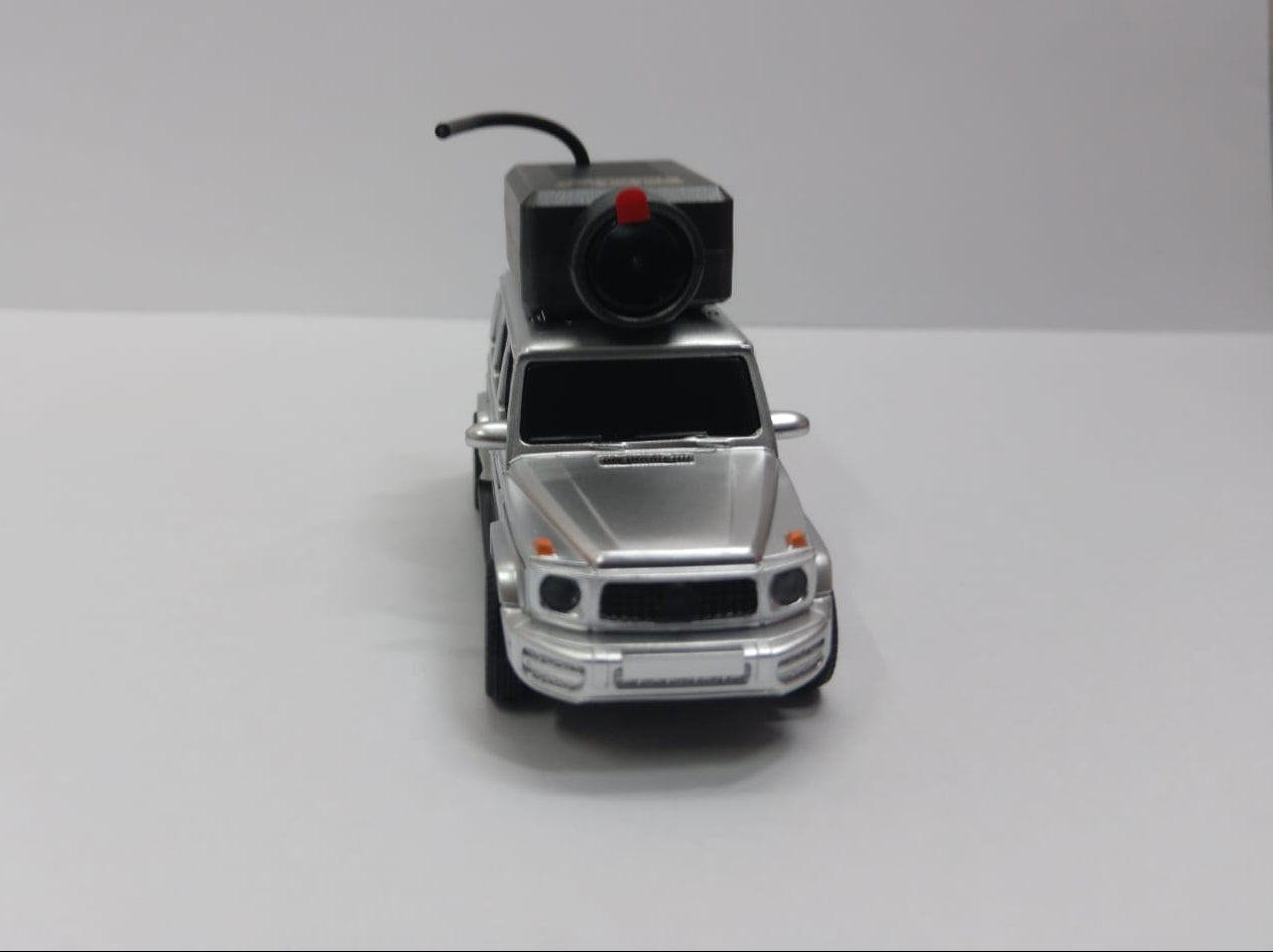 MINI R/C 6405-C CAMERA CAR 2.4GHZ WITH 720P FPV CAMERA SILVER COLOR