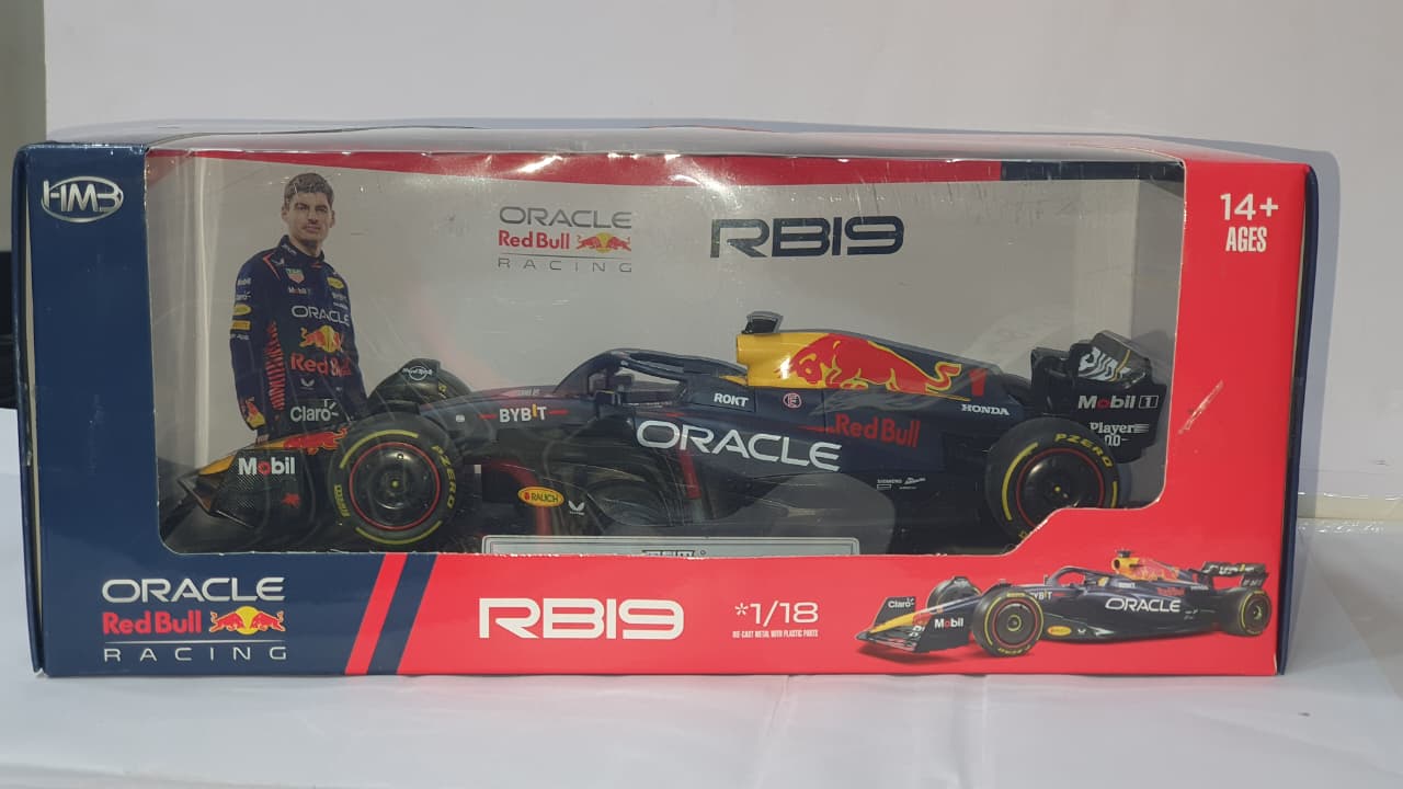 ORACLE RED BULL RACING F1801 RB19-VERSTAPPEN 1:18 DIE CAST MODEL