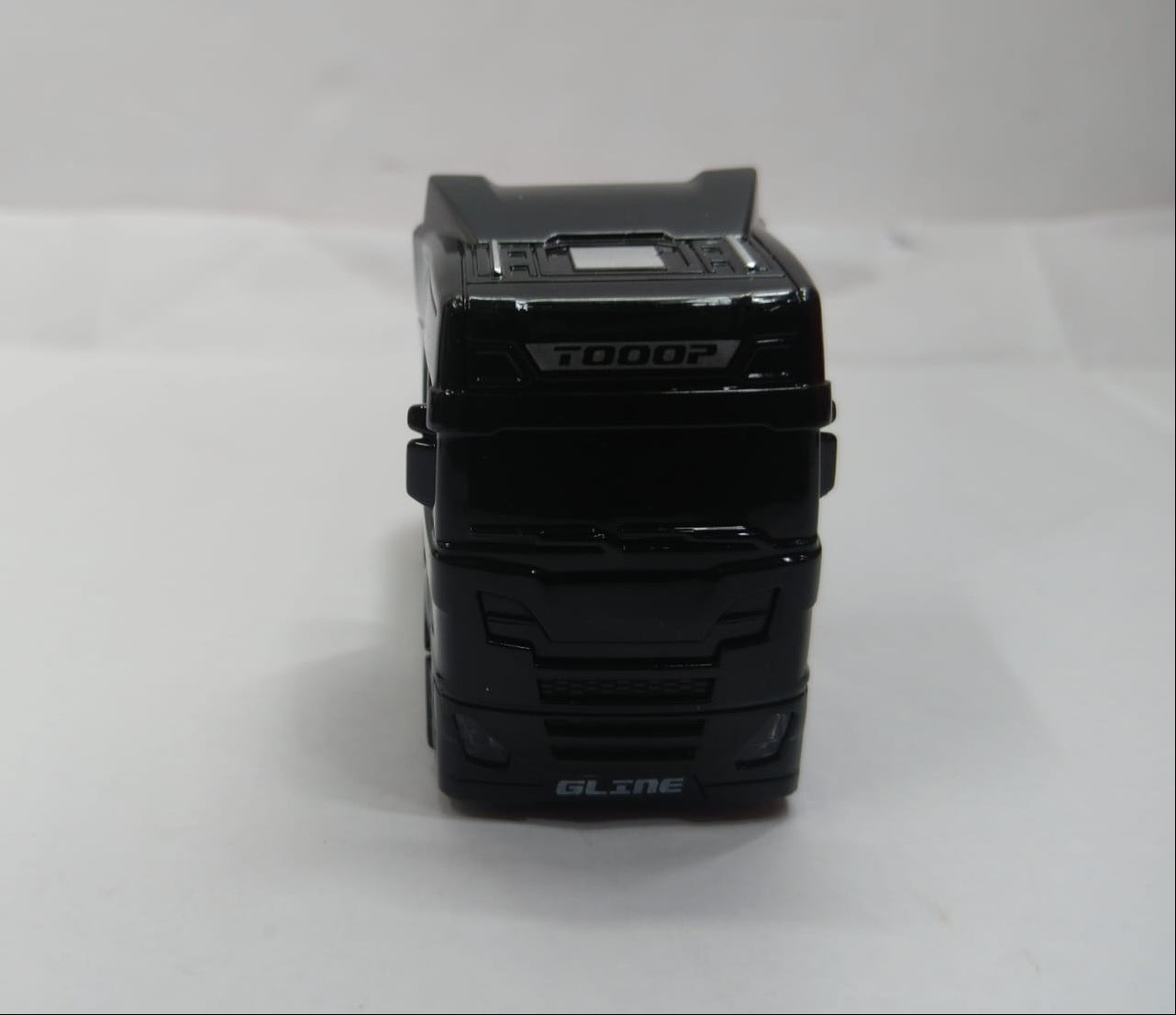 TRAILER 3606 1/64 2.4GHZ RTR SEMI/FLATBED/CONTAINER R/C TRUCK(BLACK) CONTAINER (WHITE)