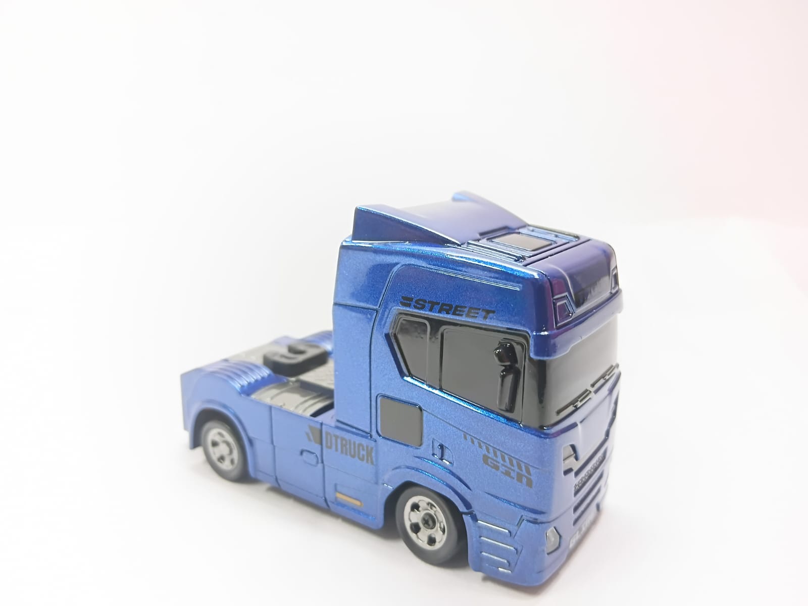 TRAILER 3606 1/64 2.4GHZ RTR SEMI/FLATBED/CONTAINER R/C TRUCK(BLUE) CONTAINER (BLUE)