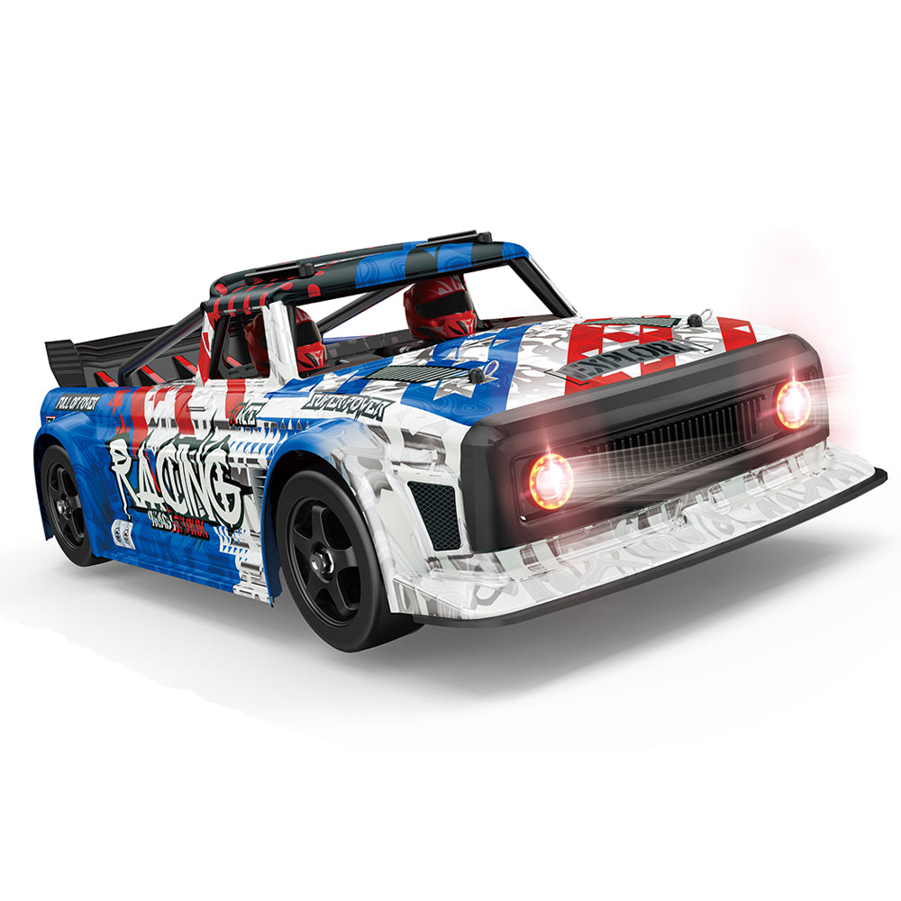 WLTOYS XK 124020 BRUSHLESS REMOTE CONTROL CAR 1:12 4WD 2.4G RTR RC DRIFT CAR YELLOW-BLUE
