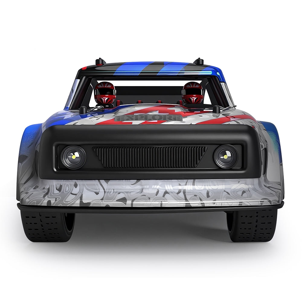 WLTOYS XK 124020 BRUSHLESS REMOTE CONTROL CAR 1:12 4WD 2.4G RTR RC DRIFT CAR YELLOW-BLUE