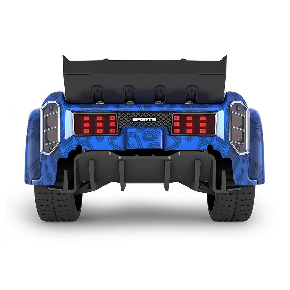 WLTOYS XK 124020 BRUSHLESS REMOTE CONTROL CAR 1:12 4WD 2.4G RTR RC DRIFT CAR YELLOW-BLUE