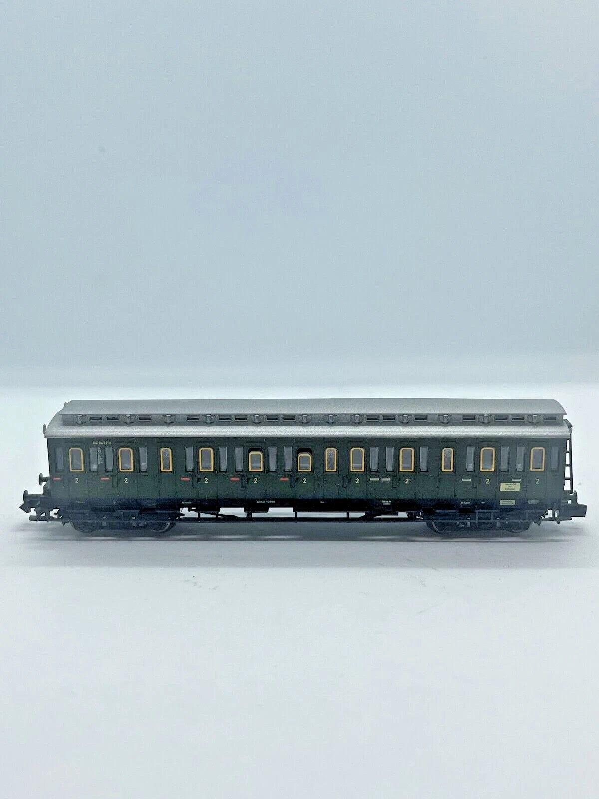 FLEISCHMANN HO 8046 K 2ND CLASS COMPARTMENT COACH B4 041843 FFM OF THE DB