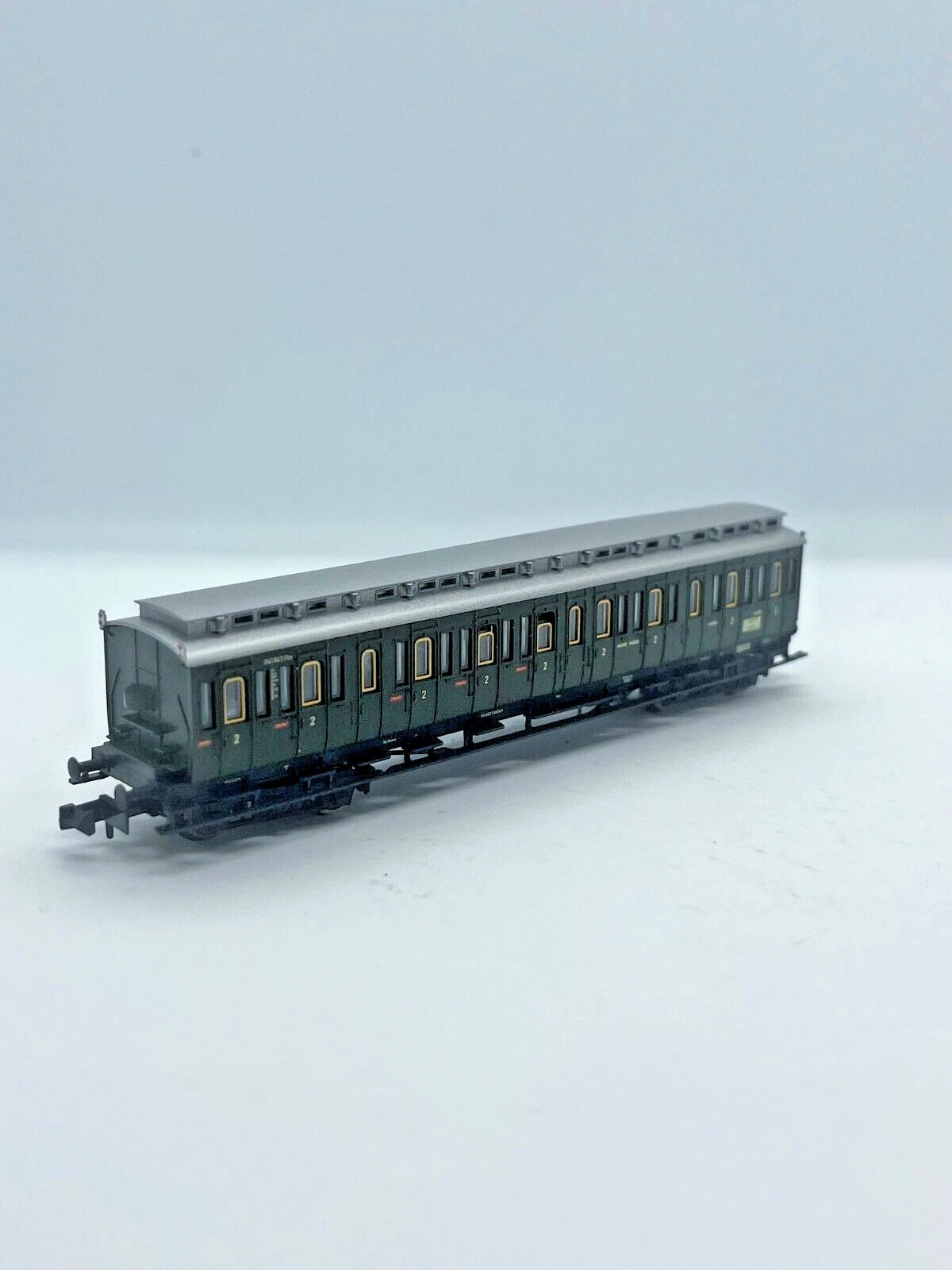 FLEISCHMANN HO 8046 K 2ND CLASS COMPARTMENT COACH B4 041843 FFM OF THE DB