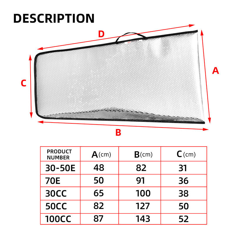 50CC DOUBLE LAYER BUBBLE WING BAG FOR 1 PAIR OF WINGS