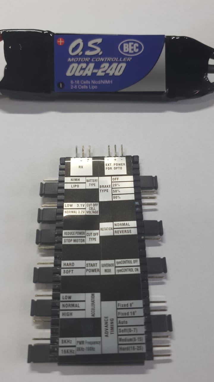 OS 40A ESC OCA-240 WITH PROGRAMMING CARD- ESC 40A
