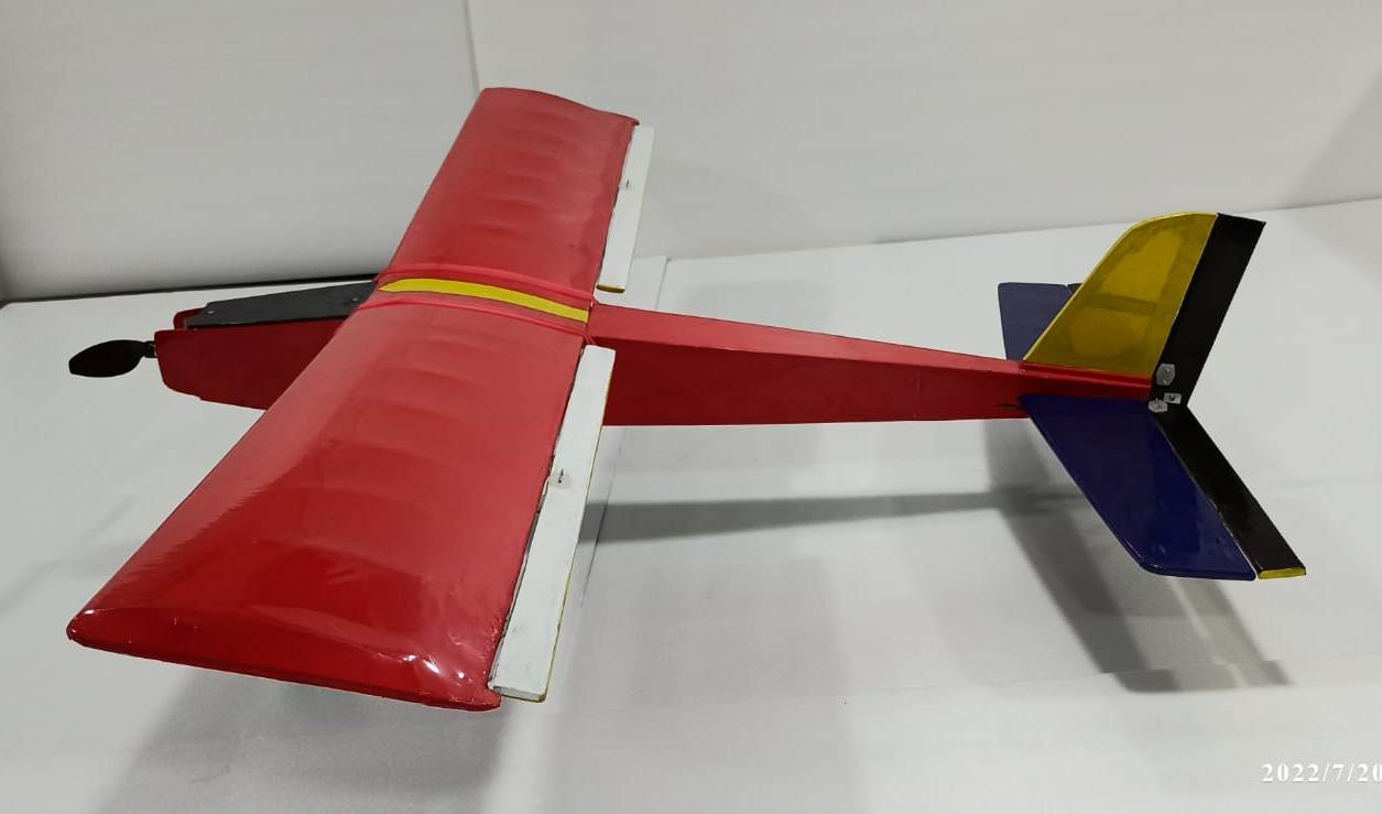 Rc Airplane Electric Premiere Balsa Red & Blue Arf