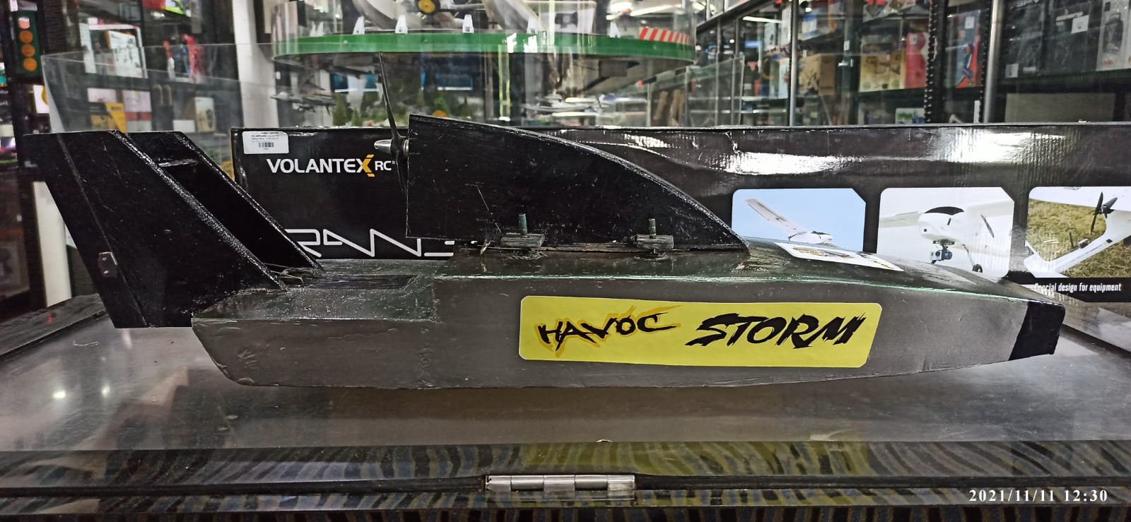 HAVOC STORM RC BOAT BE07 DARK GREEN (QUALITY PRE OWNED)