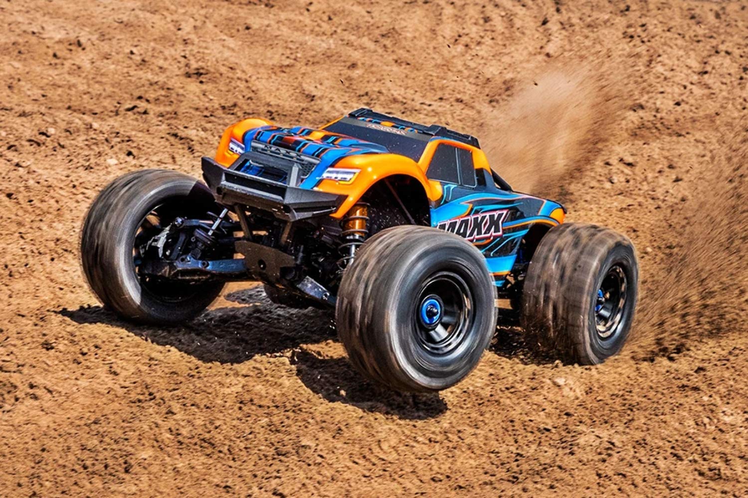 Traxxas Maxx Brushless 1/10 Scale 4Wd Monster Truck - Orange(89076-4)