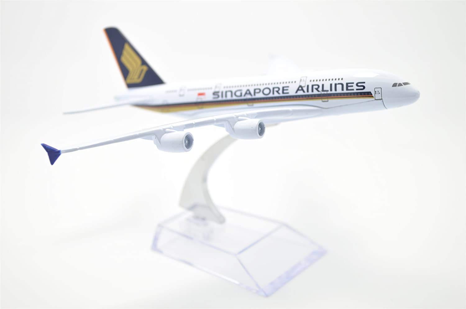 Airplane Metal Diecast Singapore Airline A380 16Cm