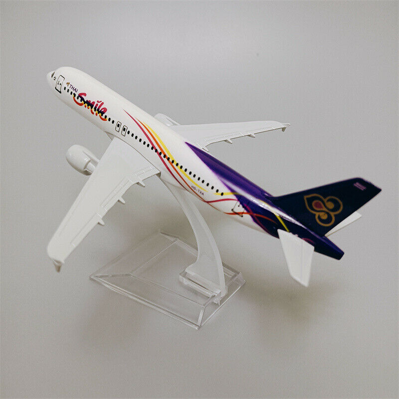 Airplane Diecast Thai Airlines A320 16Cm